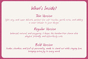 Said The Owl Casual Handwriting, a Handwritten Font by Littlehand (Thumbnail 4 of 10)