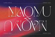 Glamuk Display - Modern Serif, a Serif Font by Nirmana Visual (Thumbnail 5 of 16)