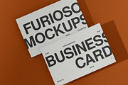 Business Cards Mockup Bundle – 6 PSD, a Merchandise Mockup by FURIOSO mockups (Thumbnail 14 of 15)