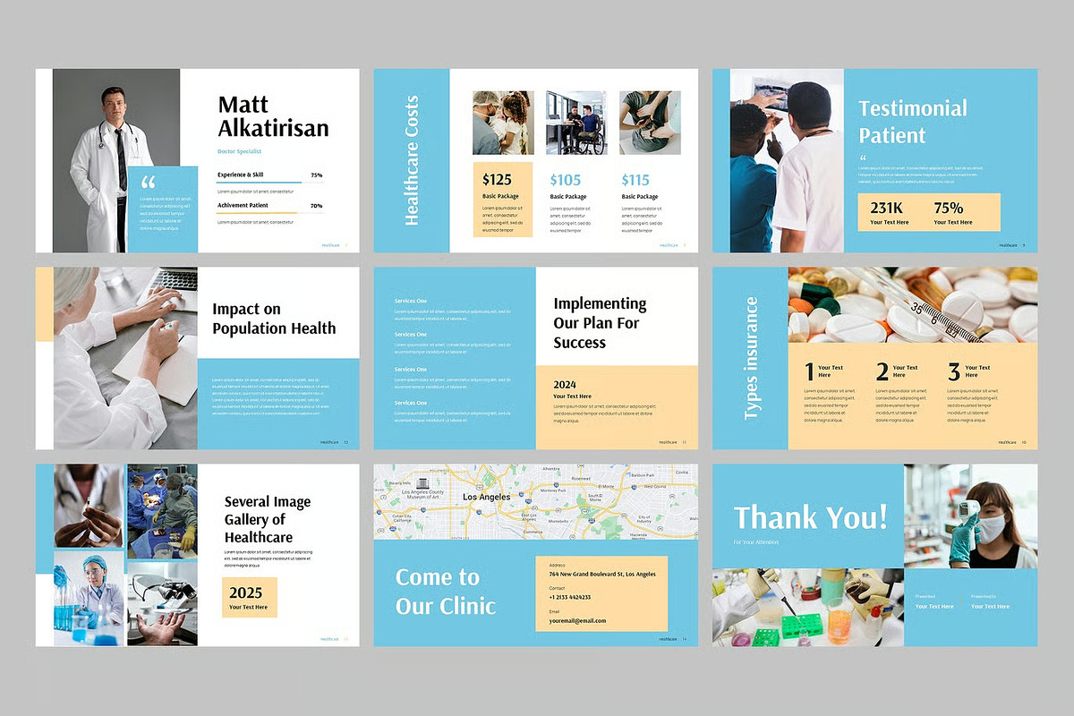 Healthcare Google Slides, Powerpoint, a Presentation Template by Fit-tee (Photo 3 of 4)
