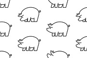 Pig Logo, a Graphic by NataliiaVolyk (Thumbnail 5 of 6)