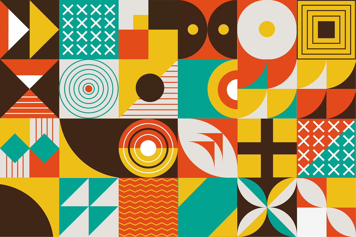 Abstract vector geometric background, a Background Graphic by Getalo Viktoriia (Photo 6 of 15)
