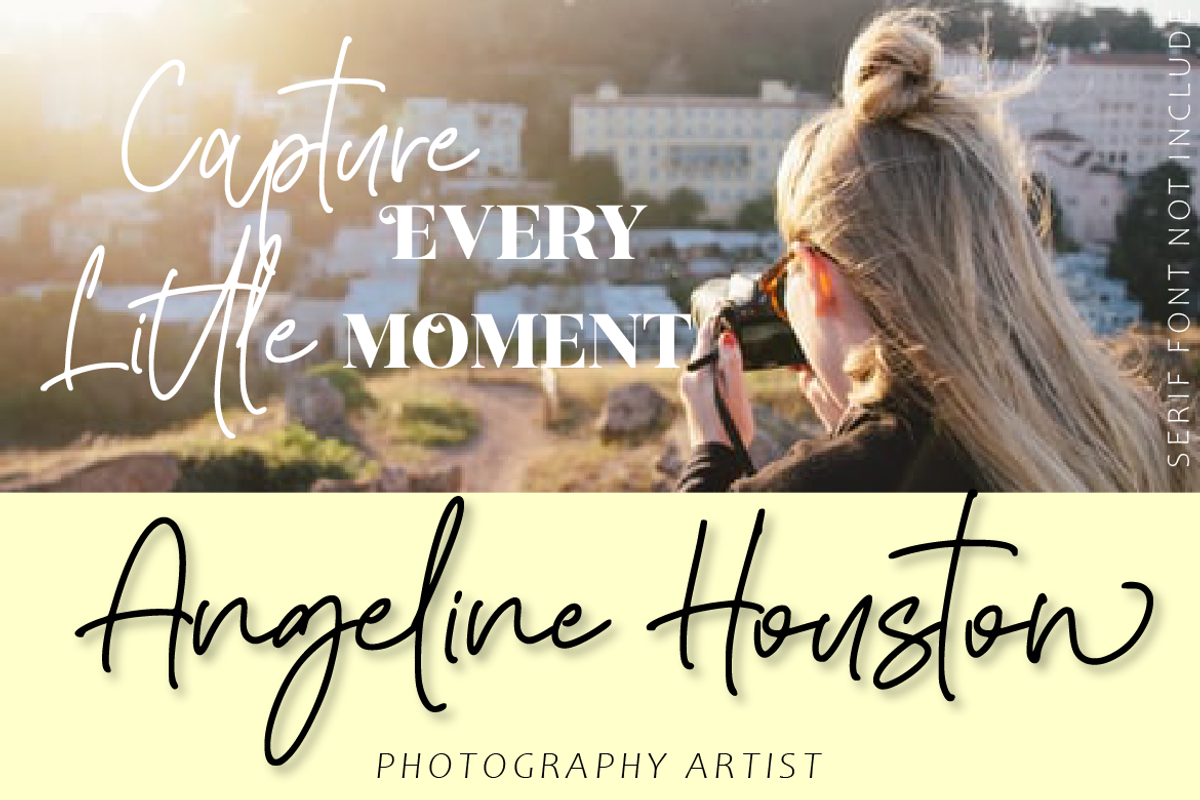 Sendertime, a Script Font by AMINMARIO (Photo 5 of 15)