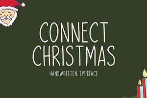 Connect Christmas Typeface