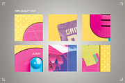 Retro Handheld Gaming Flyer Template, a Flyer Template by Storm Pixels (Thumbnail 4 of 4)