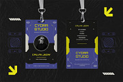 Experimental Identity - ID Card, a Print Template by StreaksideStd (Thumbnail 2 of 3)