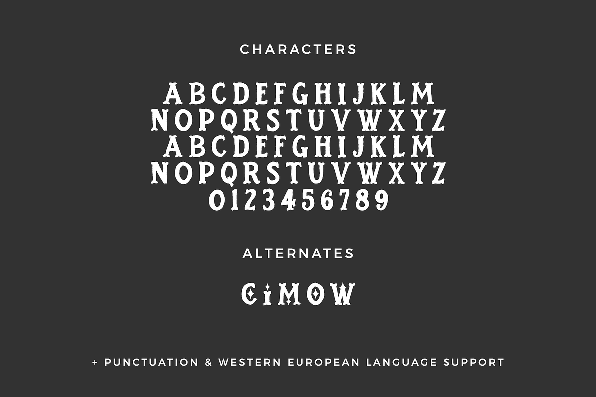 Witchmark Serif - A Tarot Font, a Handwritten Font by Beck McCormick (Photo 10 of 10)