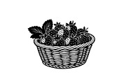 50 Woven Basket Vector Bundle, an Illustration by Designs_River (Thumbnail 50 of 51)
