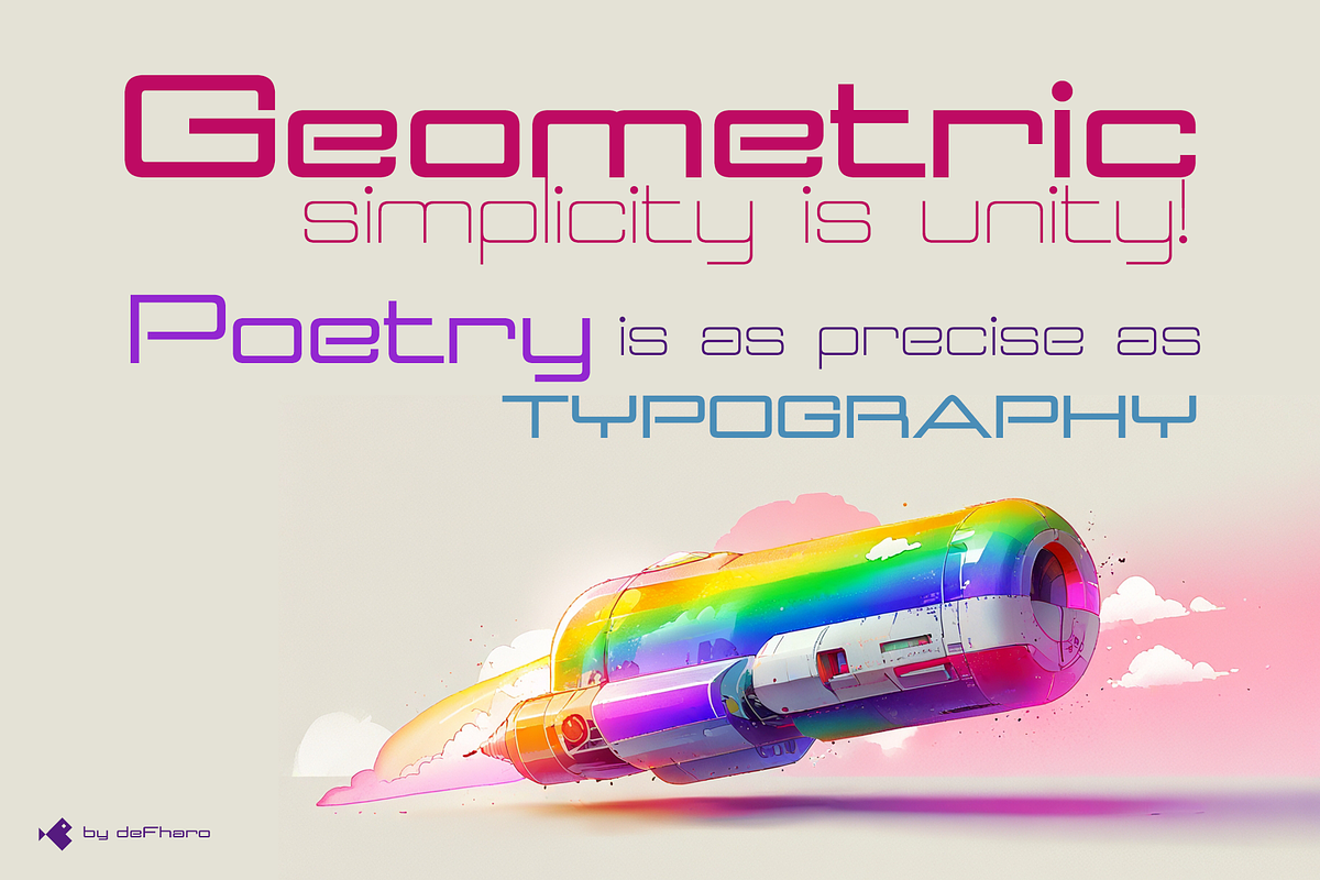 Geoplace Expanded -05 fonts, a Sans Serif Font by deFharo (Photo 4 of 13)