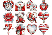 Valentine's Sublimation Clipart, a Graphic by CitraGraphics (Thumbnail 4 of 4)