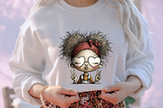 Cute African American Girl Clipart, an Illustration by designcity5 (Thumbnail 4 of 5)