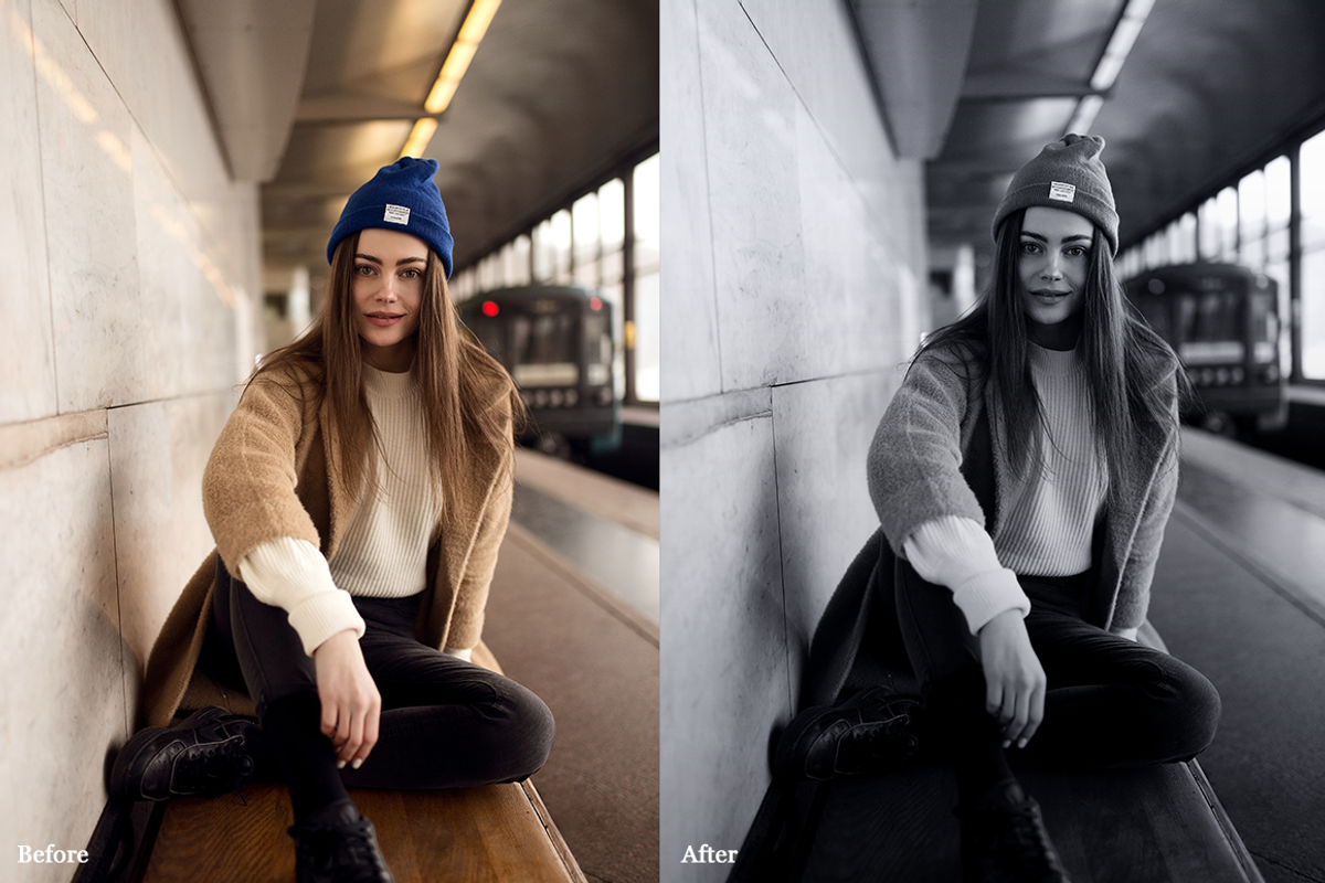 Black & White - Photoshop Actions, an Action Add-On by Filterlate (Photo 4 of 10)