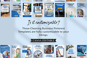 Cleaning Business Pinterest Design, a Social Media Template by Snapybiz (Thumbnail 8 of 10)