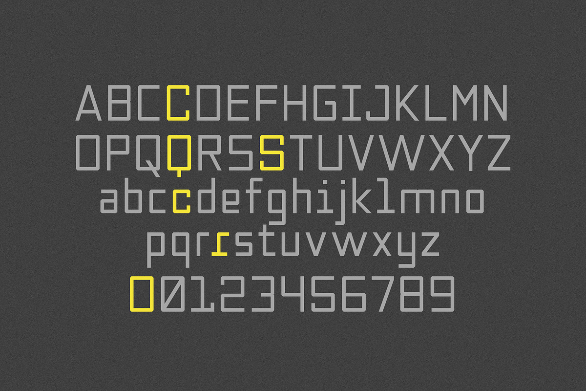 Mitblock, a Sans Serif Font by OWL KING (Photo 3 of 8)
