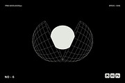 Retro Futuristic Wireframe Pack, an Object Graphic by BonkiStudio (Thumbnail 8 of 9)