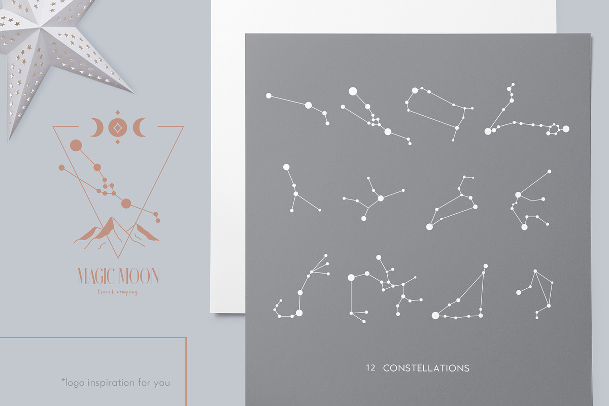 'MAGIC MOON' VECTOR SET, a Graphic by Luna Dreams (Photo 2 of 9)