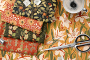Hand drawn Autumn floral patterns, a Pattern Graphic by Tani Kuzminka (Thumbnail 6 of 27)