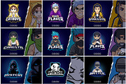 SALE! Esport Mascot Bundle 95% OFF, a Branding & Logo Template by tkzgraphic (Thumbnail 3 of 3)