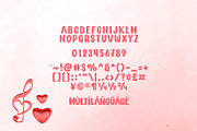 Song of Valentine Font Duo, a Script Font by khurasan (Thumbnail 6 of 7)