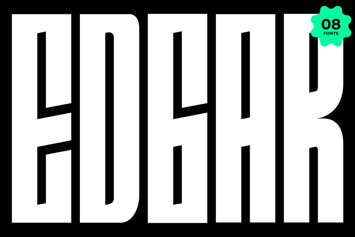 Edgar - Condensed Display Sans-Serif, a Sans Serif Font by Webhance Studio (Photo 1 of 13)