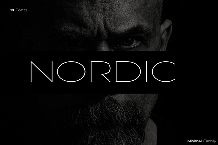 Vista Nordic, a Sans Serif Font by VistaType