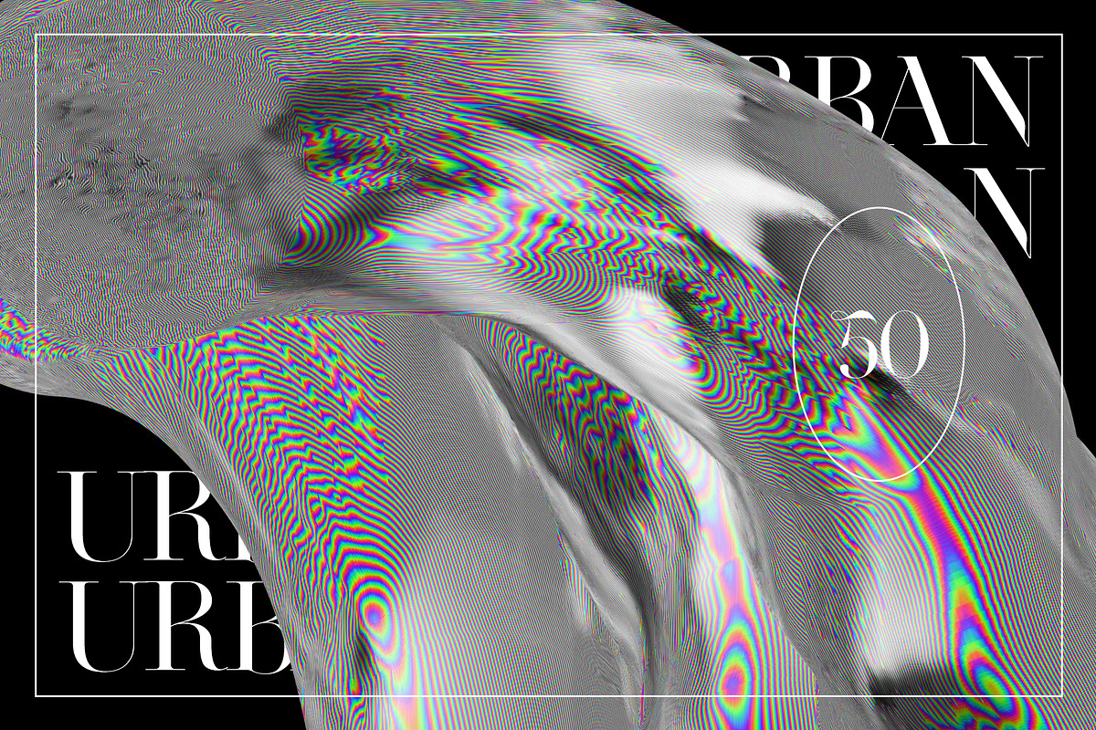 Y2K GLITCH Chrome Textures & Shapes, a Texture Graphic by Oksana Trygub (Photo 5 of 21)