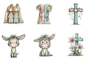 Christian Easter Clipart, an Illustration by CreationArt (Thumbnail 7 of 7)