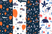 Meadow 100 floral seamless patterns, a Pattern Graphic by DariSmartArt (Thumbnail 17 of 33)