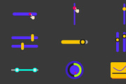 Sliders And Bars Elements DaVinci, a Templates & Theme by 2dfx (Thumbnail 1 of 2)