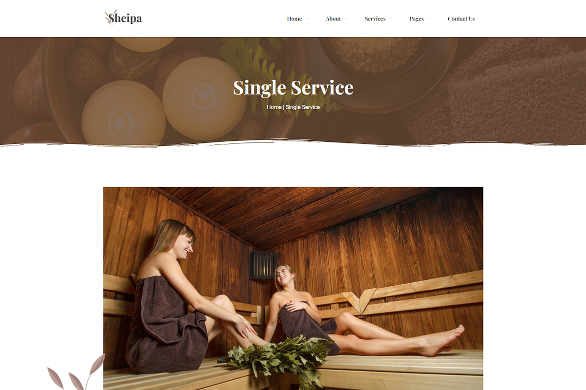 Spa & Beauty Elementor Template Kit, a Landing Page Template by Elite Templates (Photo 6 of 7)