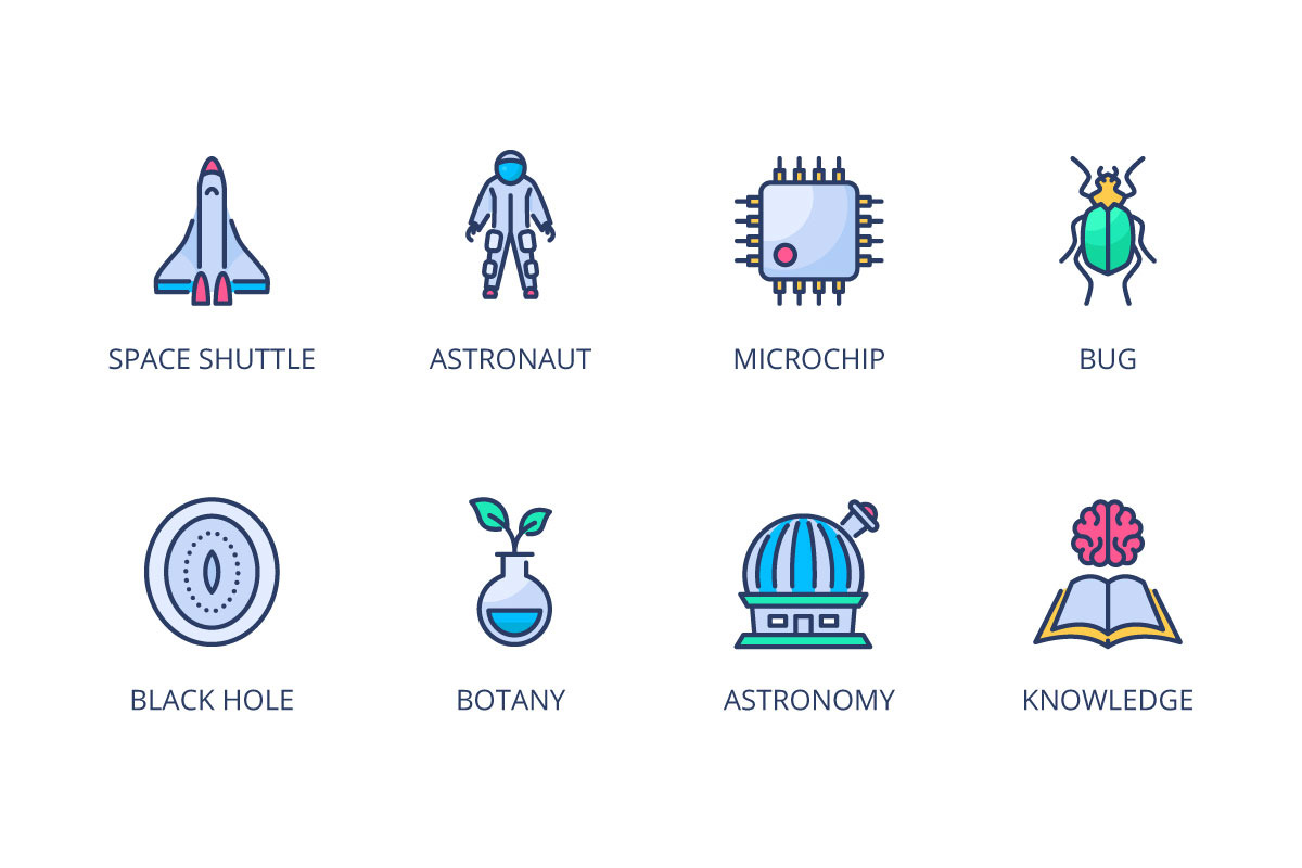 96 Science icons, an Outline Icon by vectorstank (Photo 5 of 14)