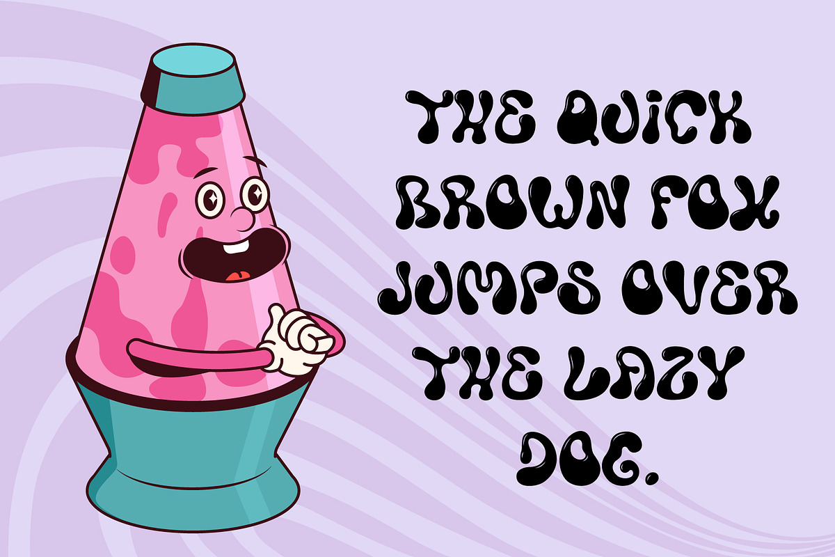 Lava Lamp, a Handwritten Font by Loudoun Design Co. (Photo 5 of 5)