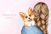 Dog breeds. Clipart for dog lovers., an Illustration by SavinV (Thumbnail 6 of 6)