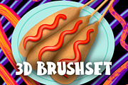 Procreate 3D Brushset, a Brushes & More by Papaya (Thumbnail 1 of 6)