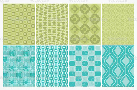 Funky Retro Vector Patterns