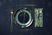 Nocturne luxury Prints & Motifs, a Pattern Graphic by TSTUDIO (Thumbnail 7 of 10)