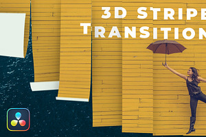 Stripes Transitions DaVinci Resolve, a Templates & Theme by iamkoltunov