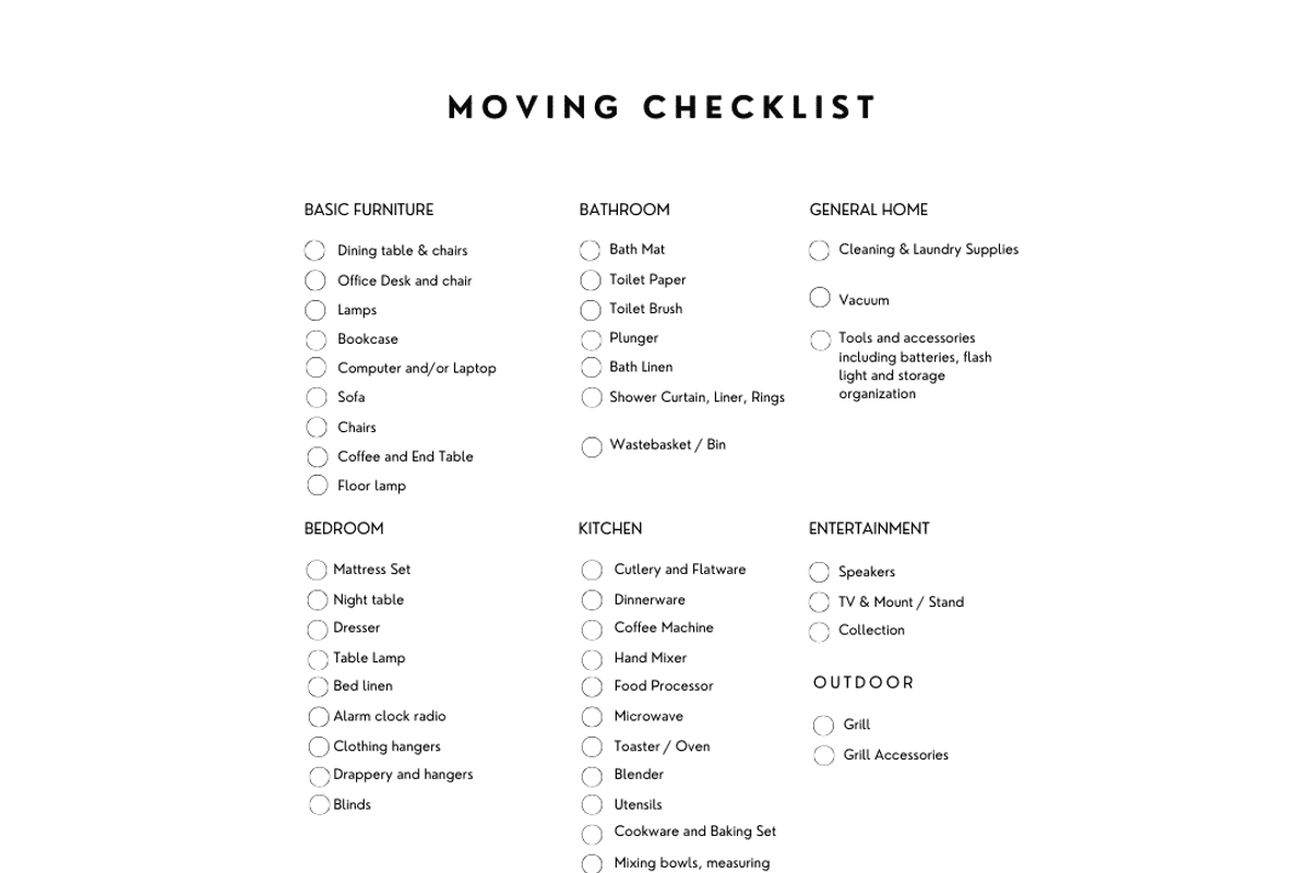 Relocation Planner, a Print Template by Brand Your Biz Co. (Photo 8 of 10)
