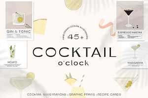 COCKTAIL O'CLOCK | Prints & Posters