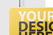 Sign on rope PSD Mockup, a Merchandise Mockup by GreatFruit (Thumbnail 4 of 6)