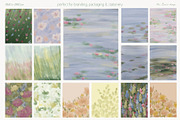 Floral Texture Backgrounds Pack, a Background Graphic by Mio Buono (Thumbnail 5 of 17)