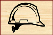 15 Safety Helmet Silhouette Vector B, an Illustration by Amazin_art (Thumbnail 4 of 4)