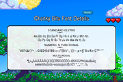 Chonky Bits – A Pixel Font, a Sans Serif Font by Creativetacos (Thumbnail 3 of 9)