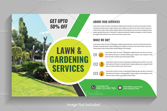 Garden Lawn Service Banner