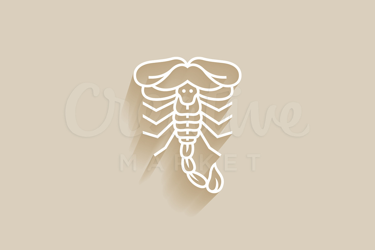 Scorpion Logo, a Branding & Logo Template by nospacestore