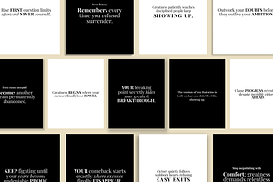GROWTH MINDSET 50 INSTAGRAM TEMPLATE, a Social Media Template by RB Boutique