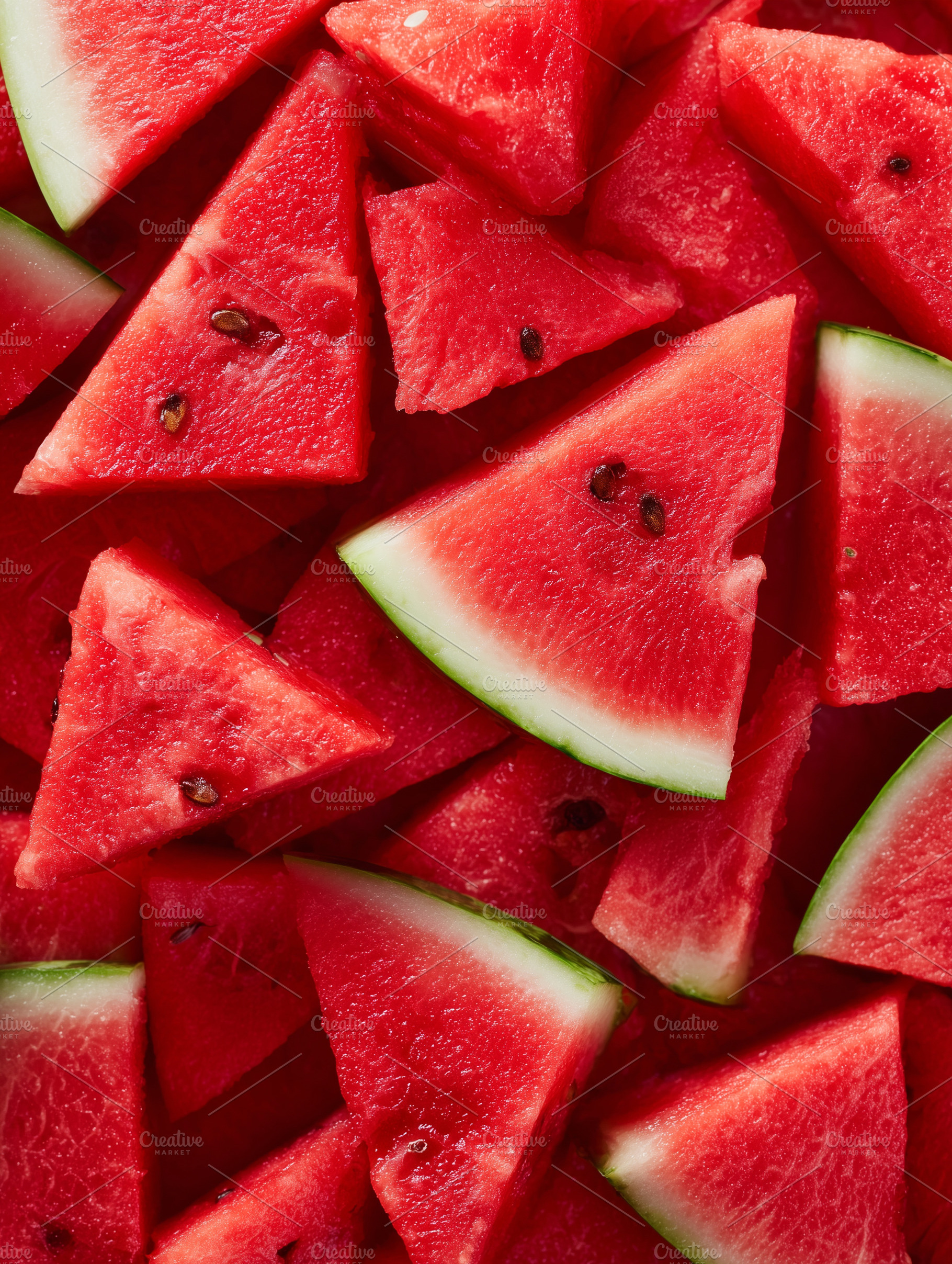 Fresh juicy watermelon slices, a Food & Drink Photo by MistyDay