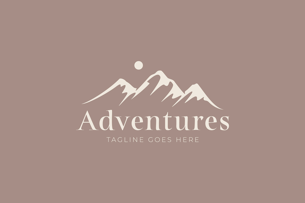 Mountain Adventure Logo Design, a Branding & Logo Template by Signatoro (Photo 2 of 3)