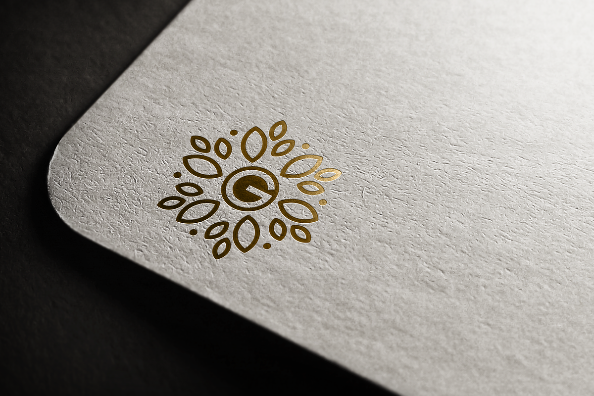 G letter leaf abstract flower logo, a Branding & Logo Template by mouze_art (Photo 3 of 4)