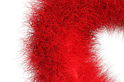 Joined red plush hearts, a Background Graphic by AK Design (Thumbnail 3 of 3)